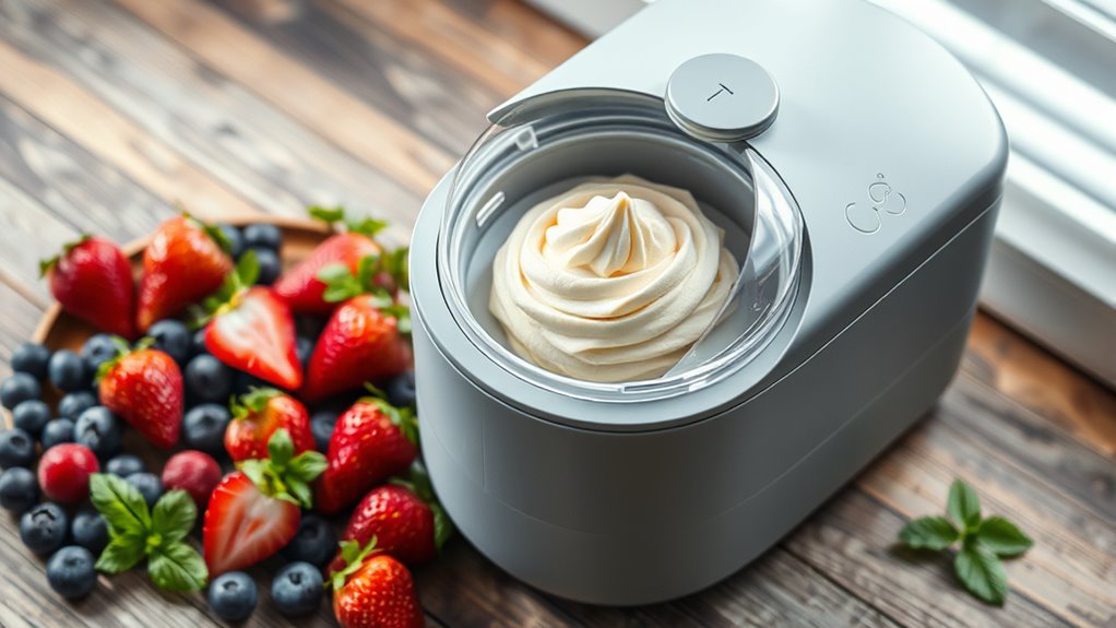 top self freezing ice cream makers