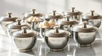 top stainless steel ice cream bowls