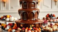 top tier chocolate fountain options