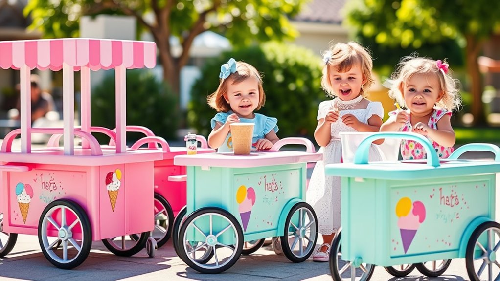 top toddler ice cream play carts