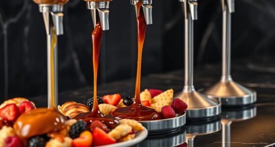 top triple topping dispensers