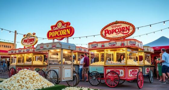 top vintage popcorn carts