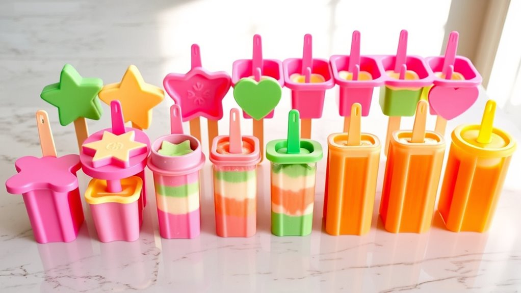 top yogurt pop molds