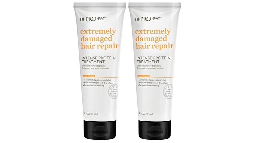 two pack hair repair treatment