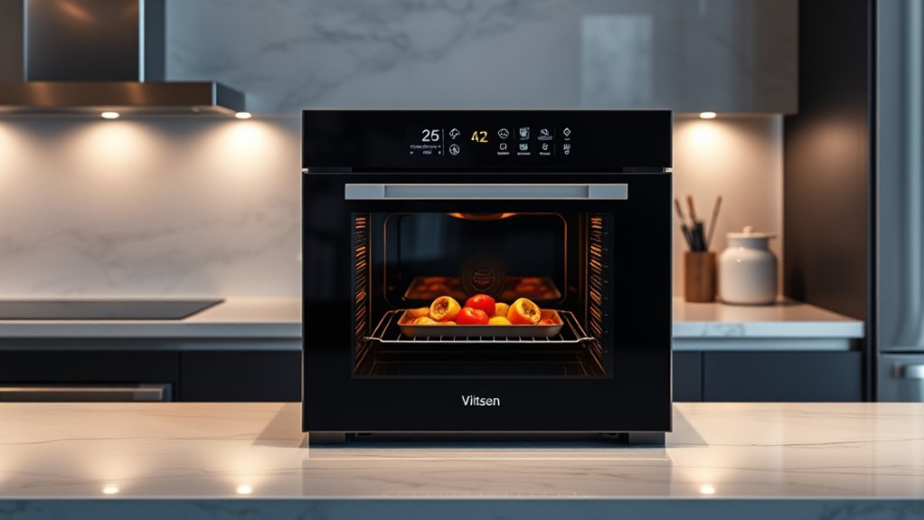versatile user friendly smart oven