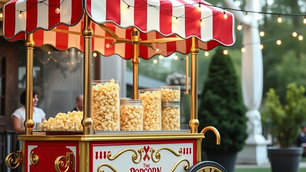 vintage popcorn cart considerations