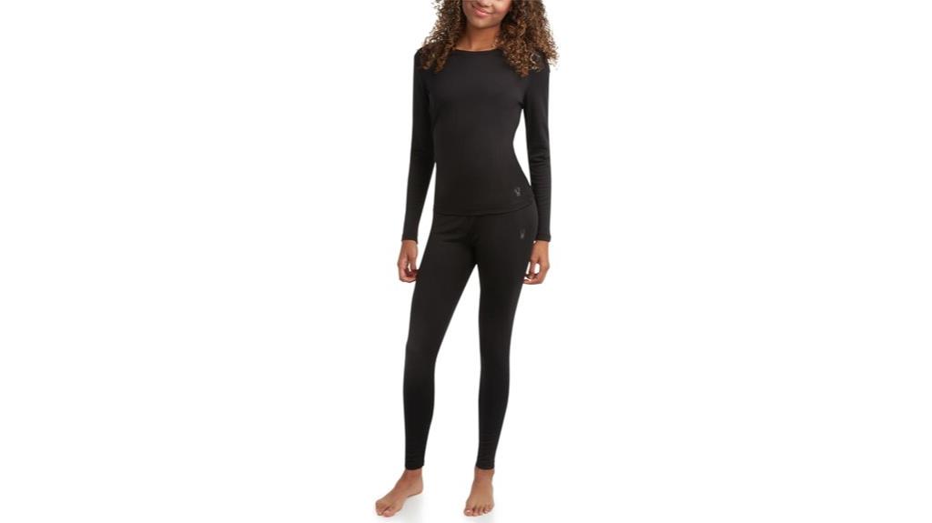warm moisture wicking thermal set