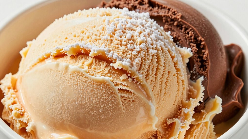 adjust ingredient ratios and freezing