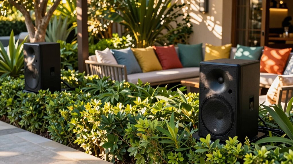 balanced outdoor sound levels