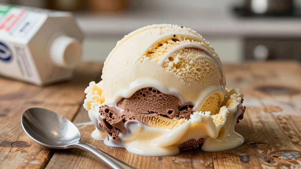 check ice cream expiration signs