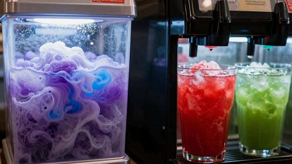 chilling methods in beverage machines