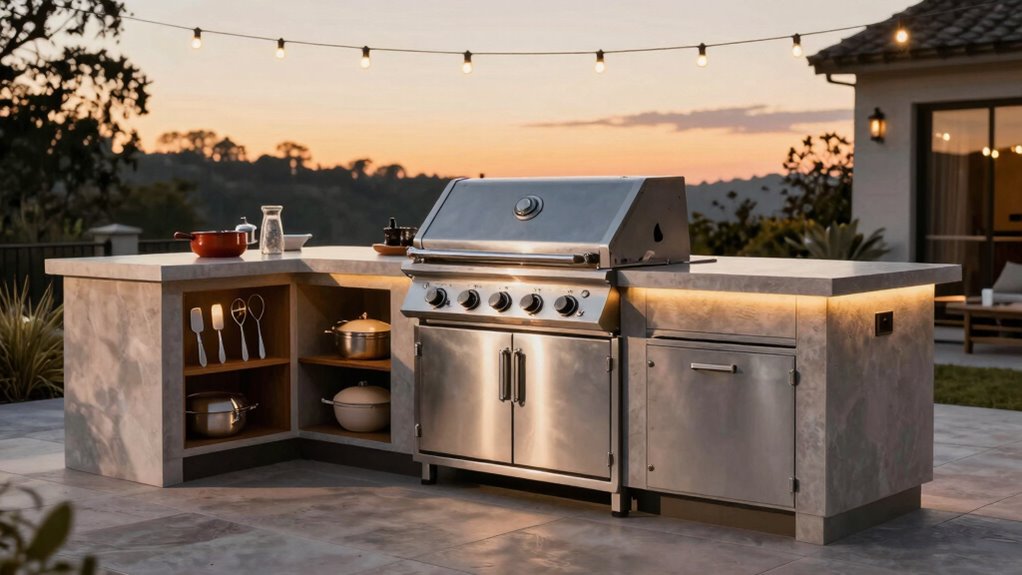 choosing durable built in grills