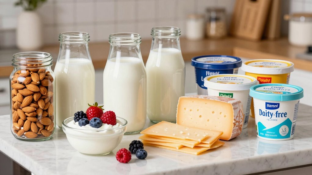 choosing lactose or dairy free