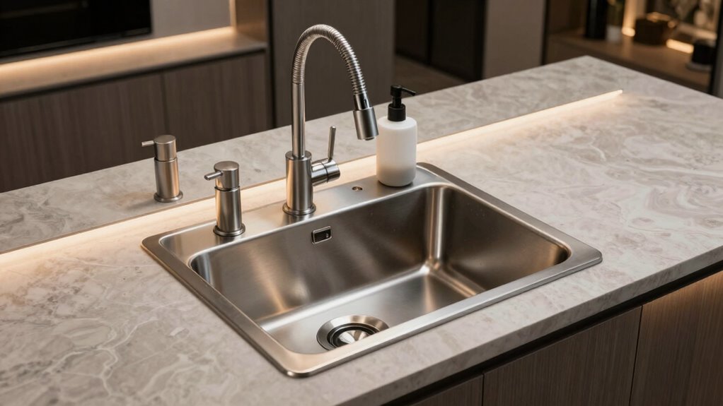 choosing suitable commercial sink