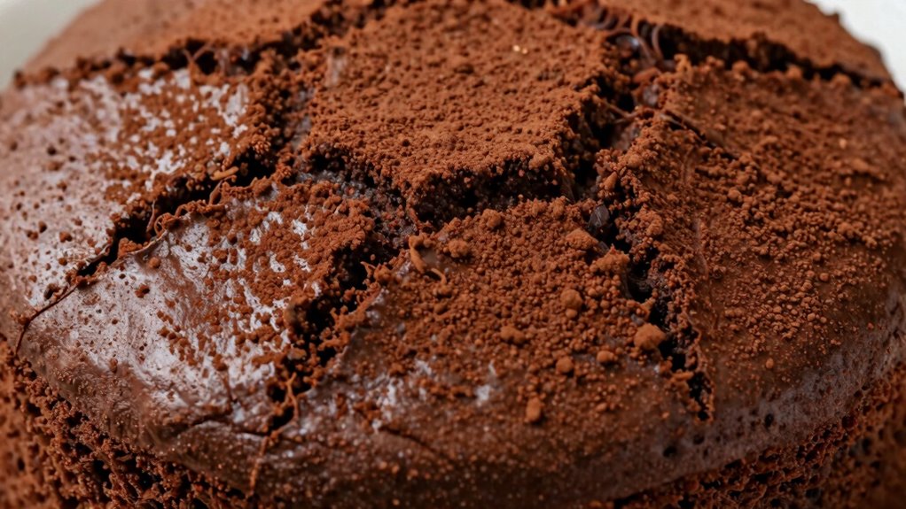 cocoa powder moisture absorption
