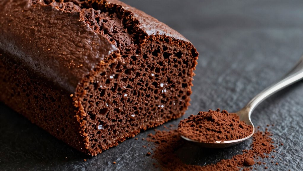 cocoa softens baked goods