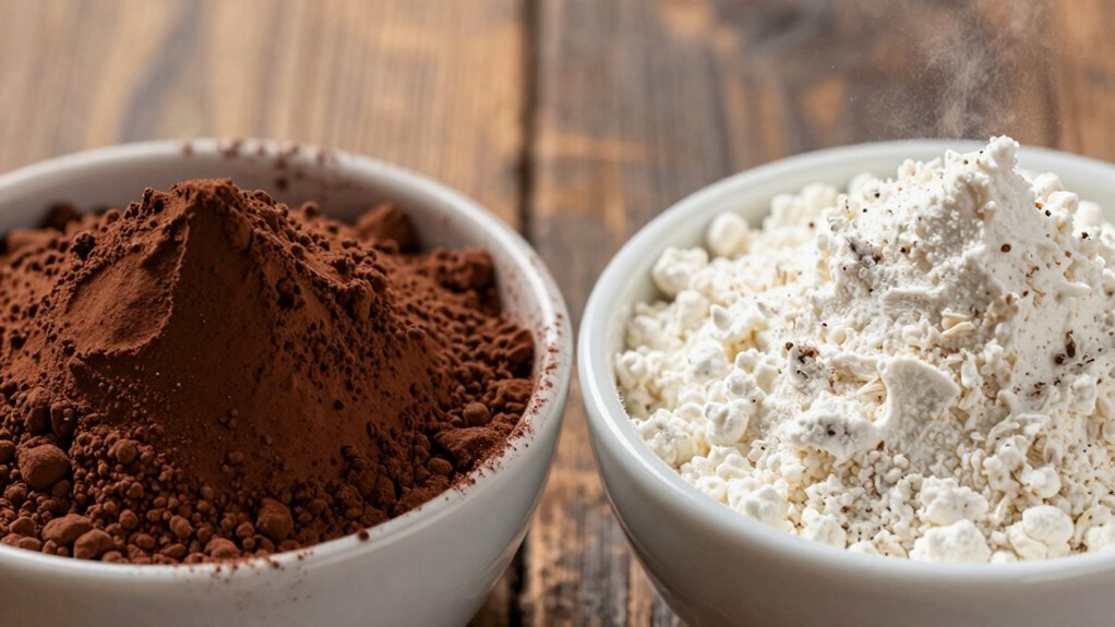 cocoa types affect texture