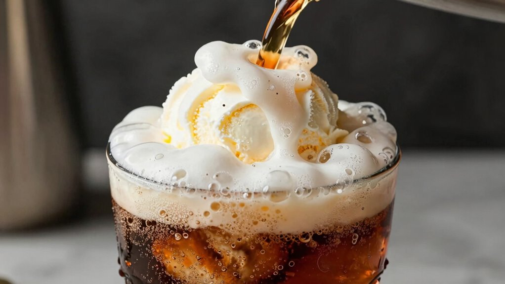 cold soda gentle pour