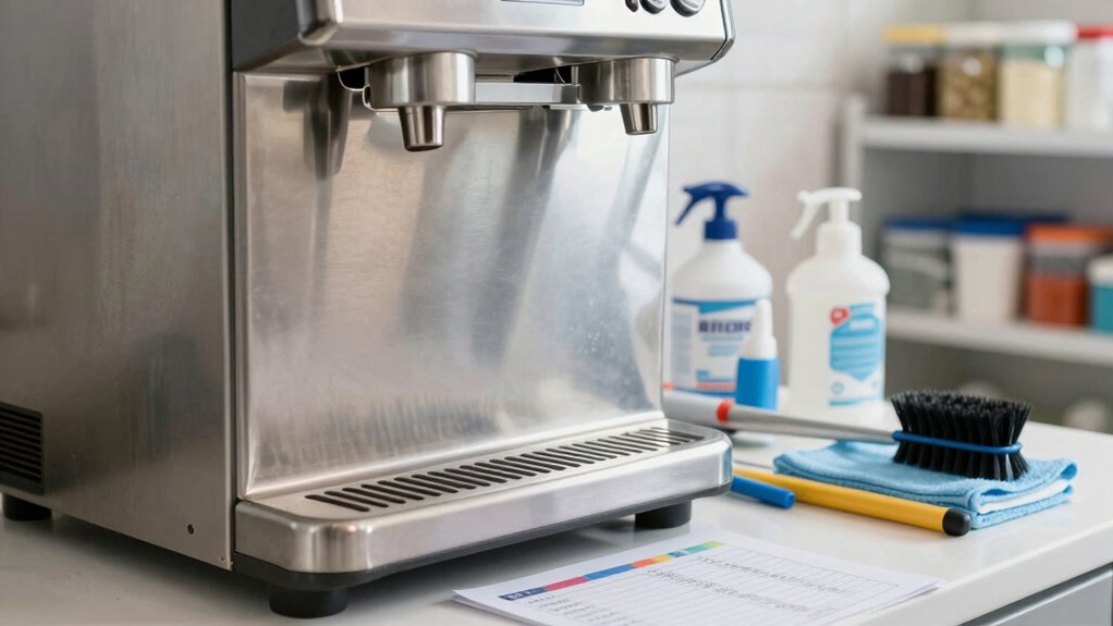 consistent cleaning and maintenance