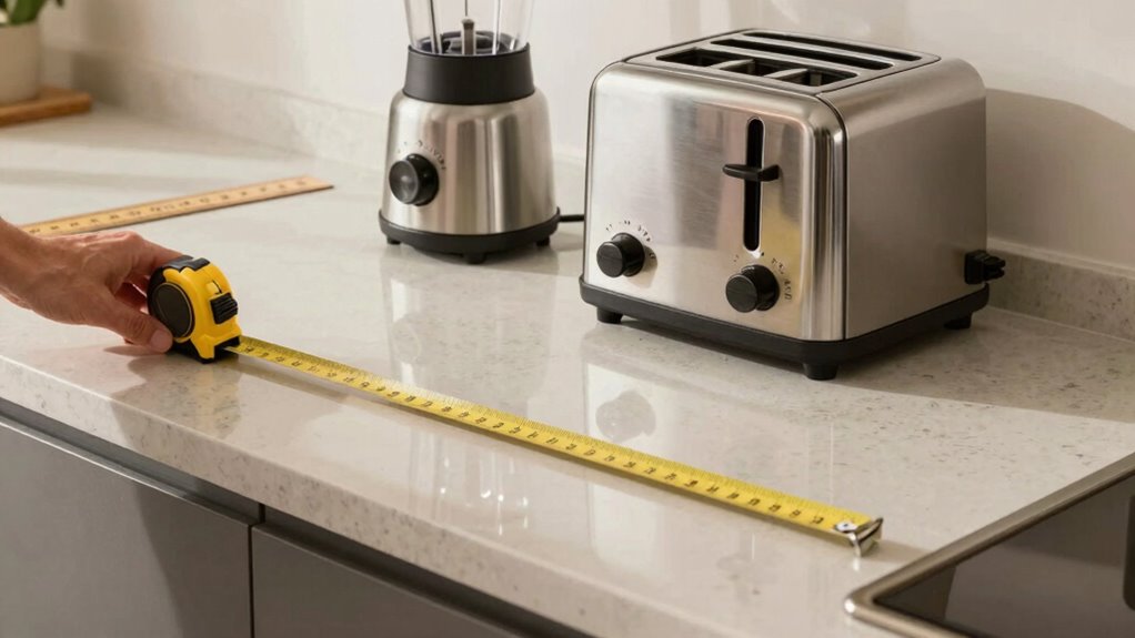 counter space measurement tips
