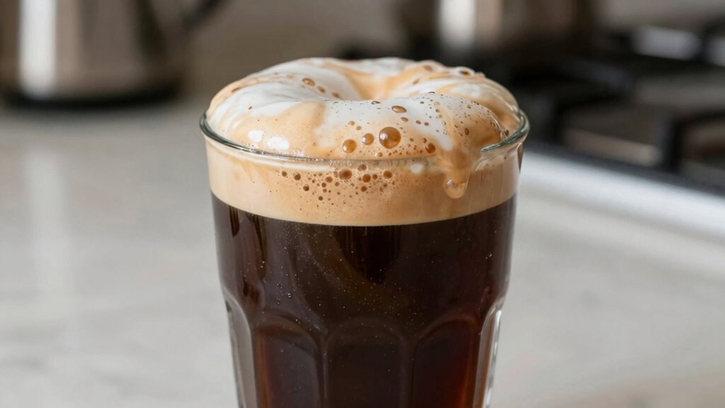 creamy texture from added ingredients