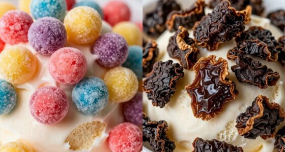 crispness in ice cream