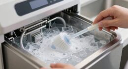 descaling undercounter ice maker