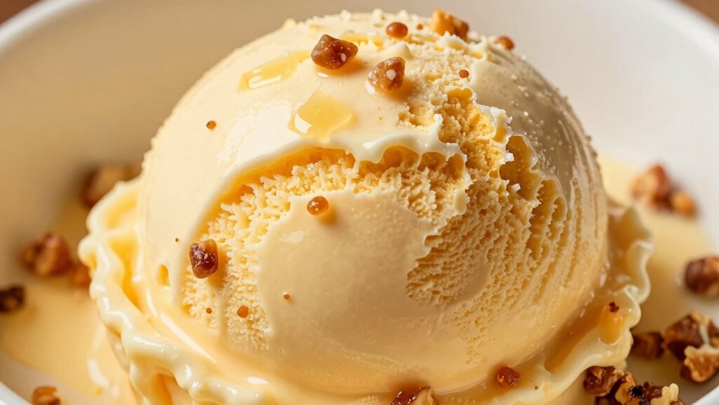 enhance ice cream butteriness