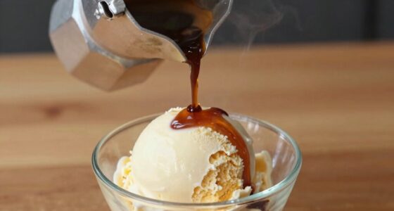 espresso alters ice cream