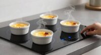 fast even custard heating
