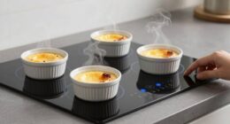 fast even custard heating