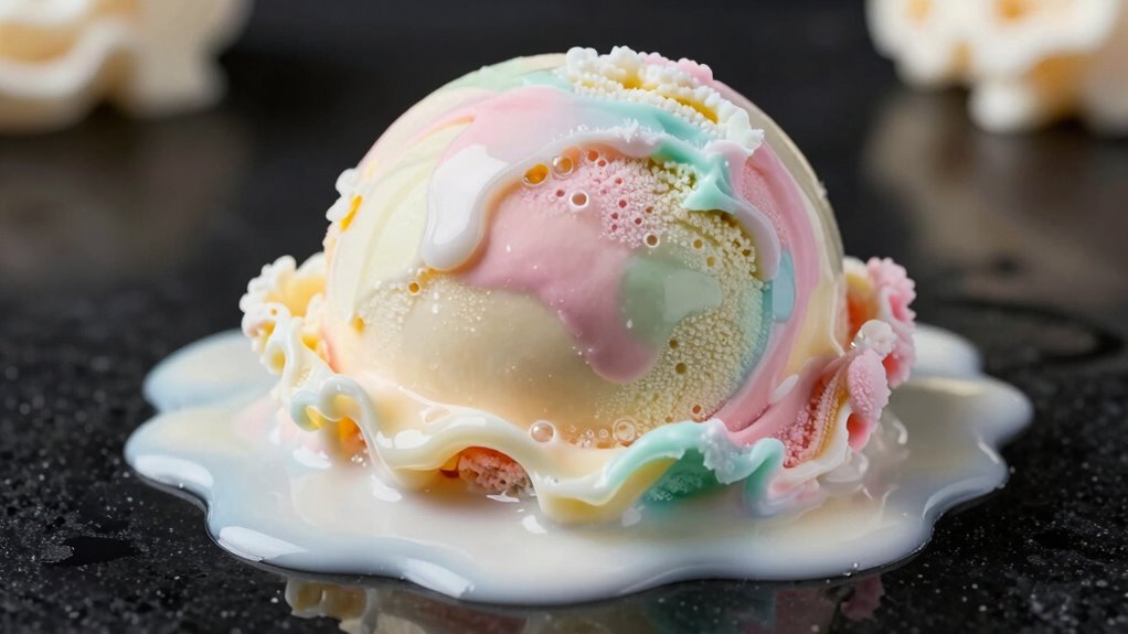 fat structure affects melting