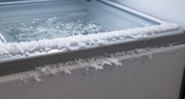 freezer frost buildup causes