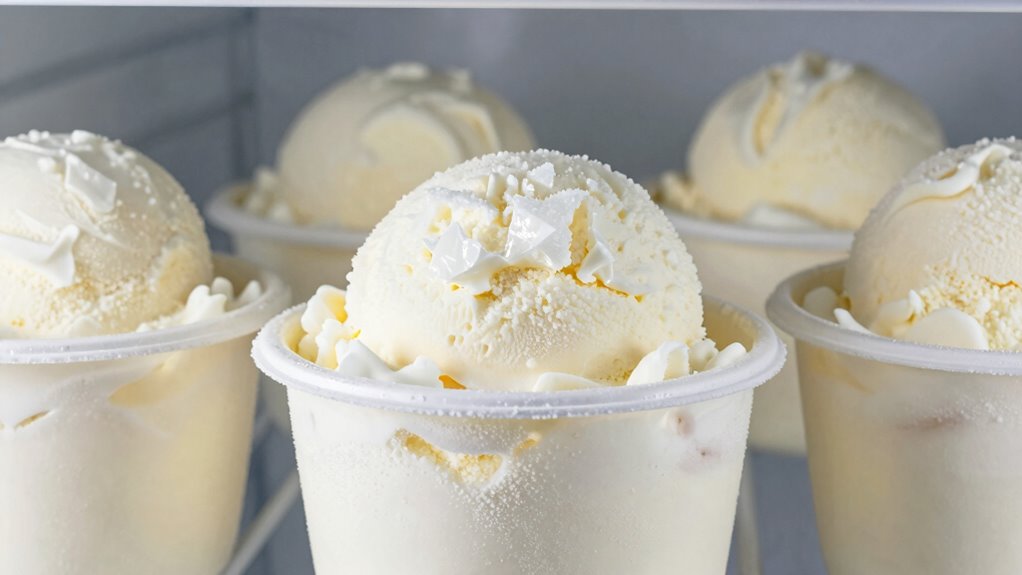 freezer temperature affects ice cream
