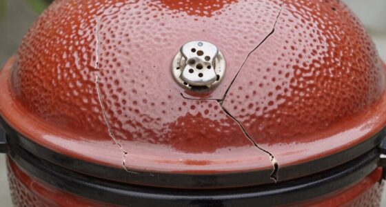 grill cracks vs leaks