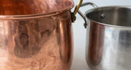 heavy pots retain heat