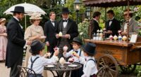 historical social gathering comparison