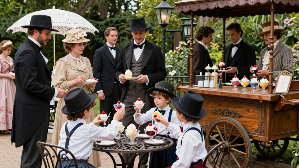 historical social gathering comparison