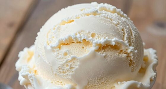 home ice cream texture explanation