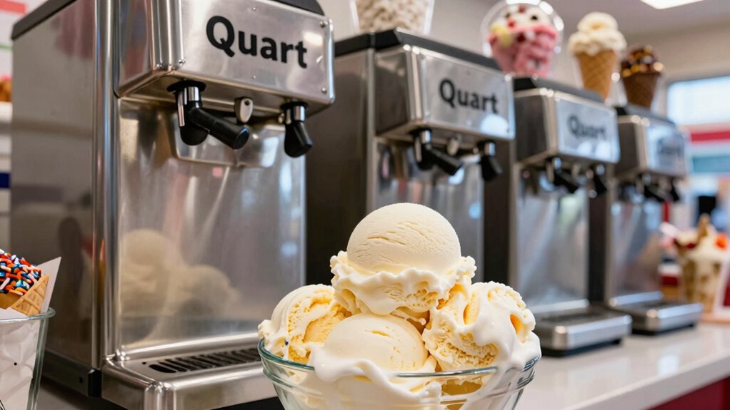 ice cream batch size