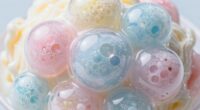 ice cream bubble air cells