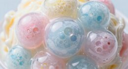 ice cream bubble air cells