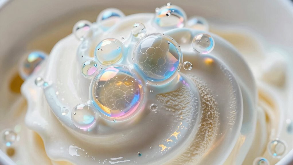 ice cream bubble formation factors