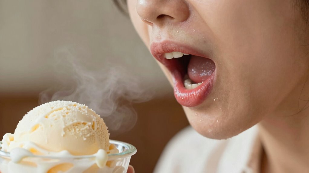 ice cream cough reflex