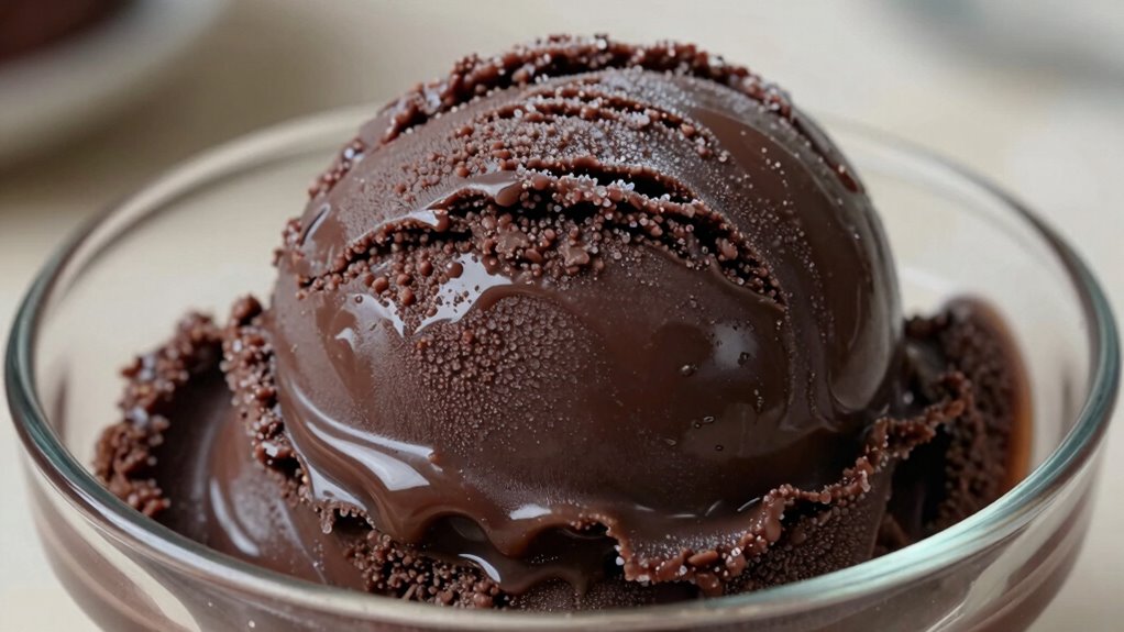 ice cream freezes too hard