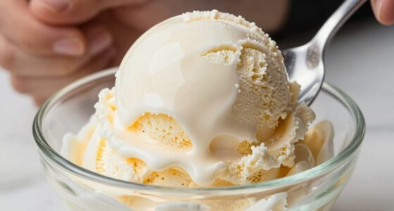 ice cream softness cause