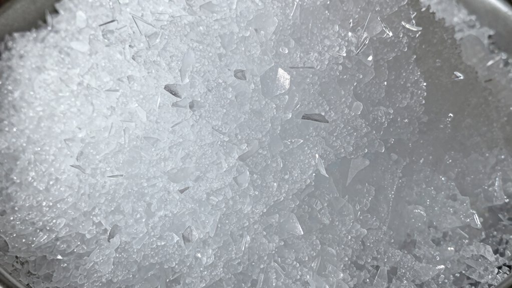 ice crystal size development