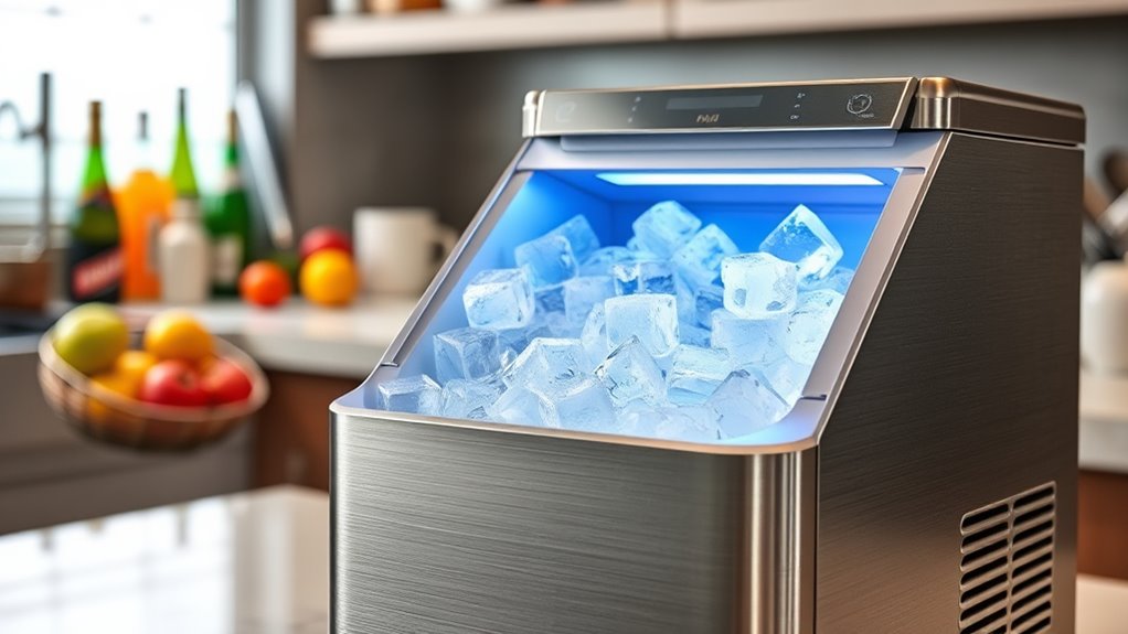 ice maker capacity and convenience