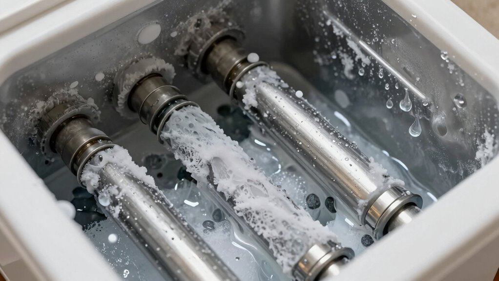 ice maker scale buildup