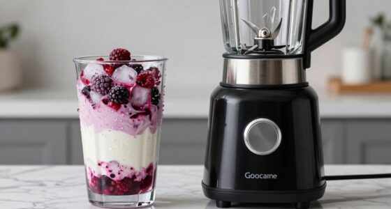 important blender specifications for frozen desserts